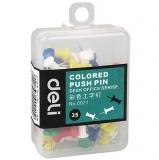 得力 0021 彩色工字釘