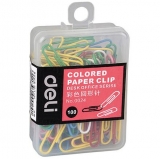 得力 0024  彩色回形針