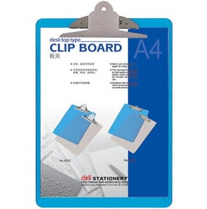 得力 9252 A4 透明書寫板夾