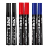 得力 6821  記號筆 藍色