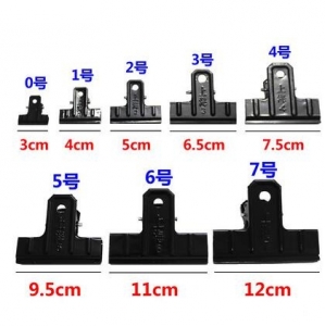 上海 7#黑色票夾 12cm