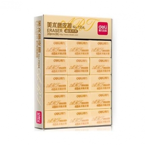 得力 7534 4B美術(shù)橡皮（?。? style=' width:300px;height:300px;'/> </a>  </div> <table class='picscroll'> <tr> <td width='5%' class='scrollarrow toleft' title='向左'>&nbsp; </td> <td width='90%'> <div   id=